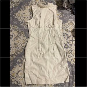 White fashion nova dress